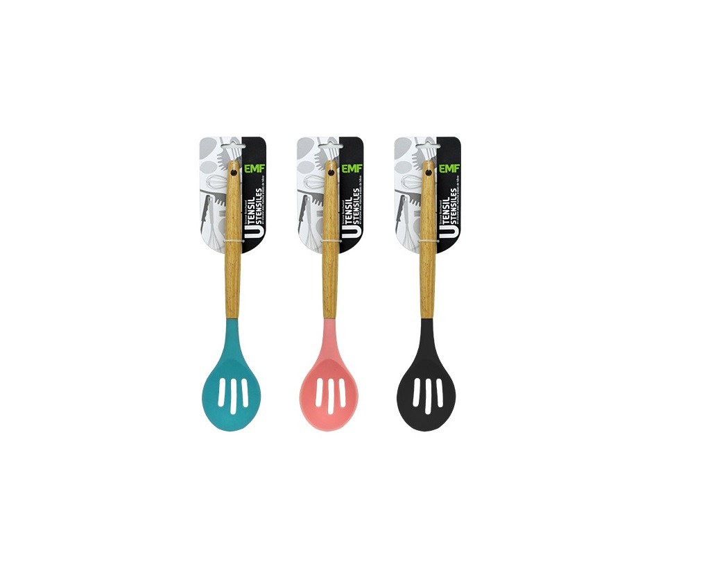 cuillères perforées silicone