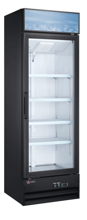 omcan refrigerator 26 black