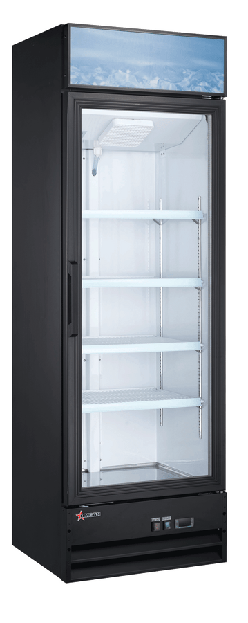 omcan refrigerator 26 black