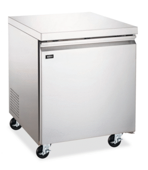 omcan undercounter freezer 27 stainless