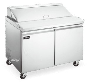 omcan 36 prep 50034 omcan prep refrigerator 36 stainless