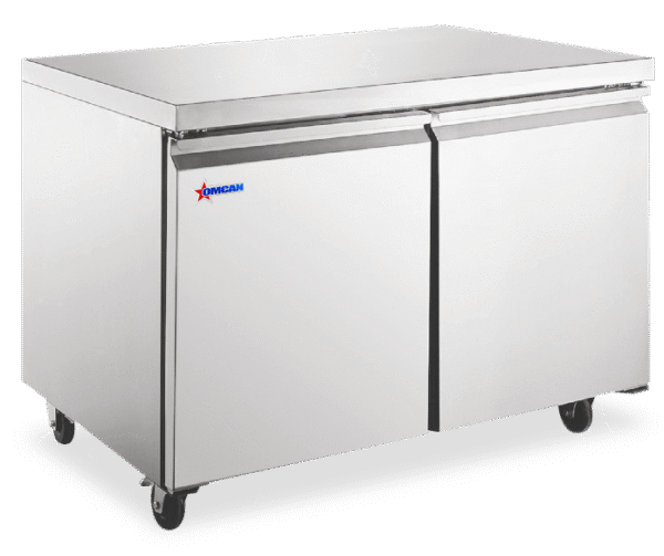 omcan undercounter refrigerator 36 stainless