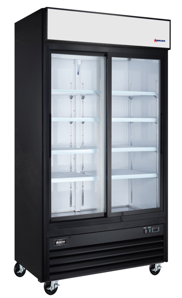 omcan refrigerator 40 black