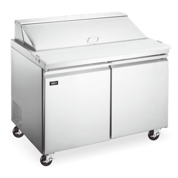 omcan prep refrigerator 47 stainless