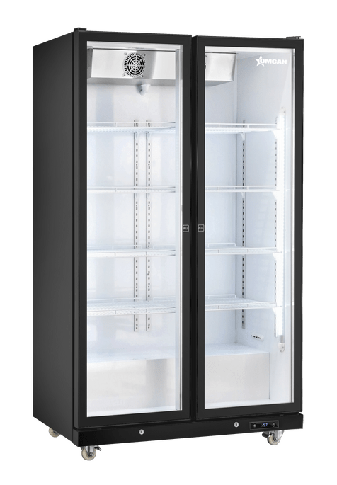 omcan refrigerator 48 black